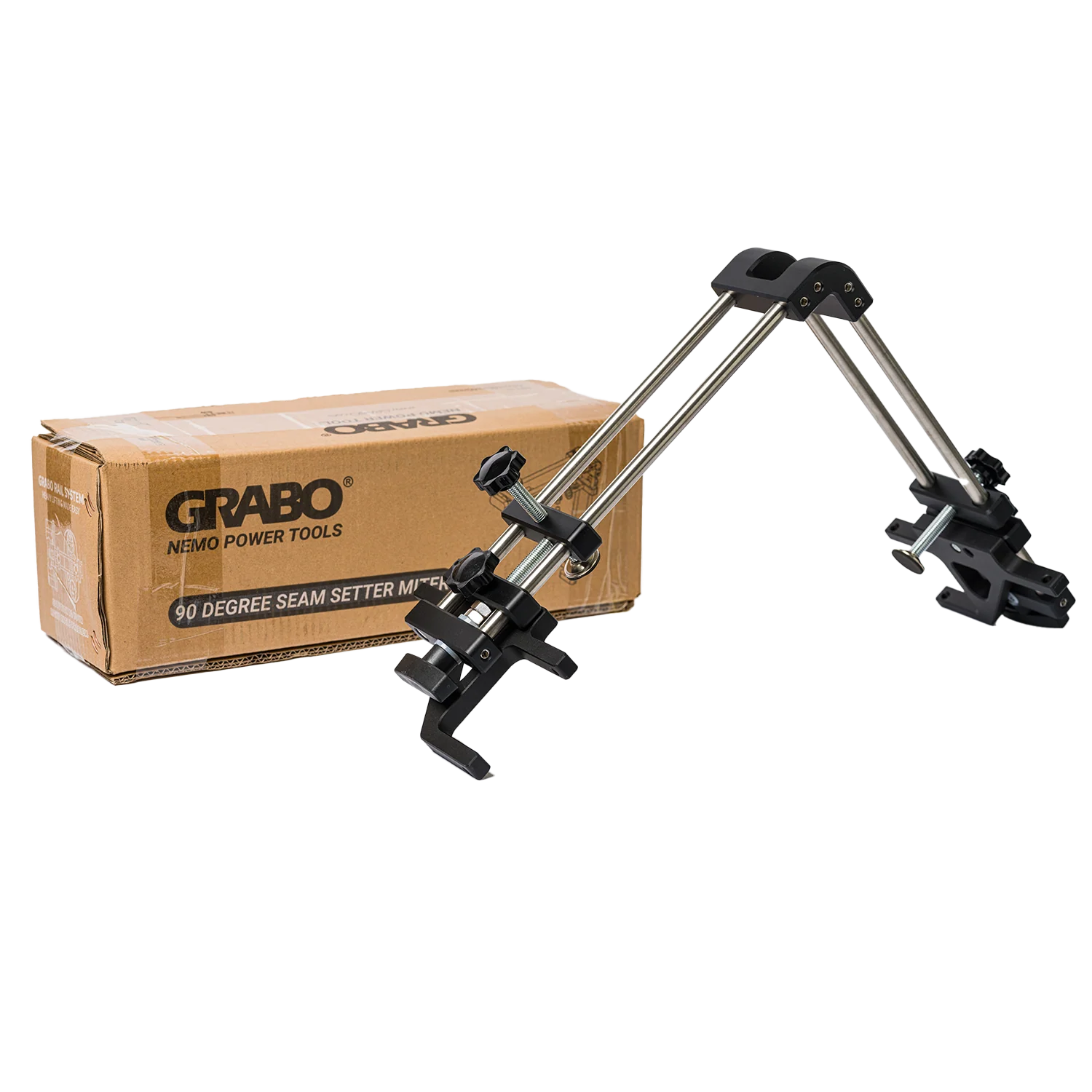 GRABO 90 Degree Seam Setter for Stone Countertops and Vacuum Gripsters