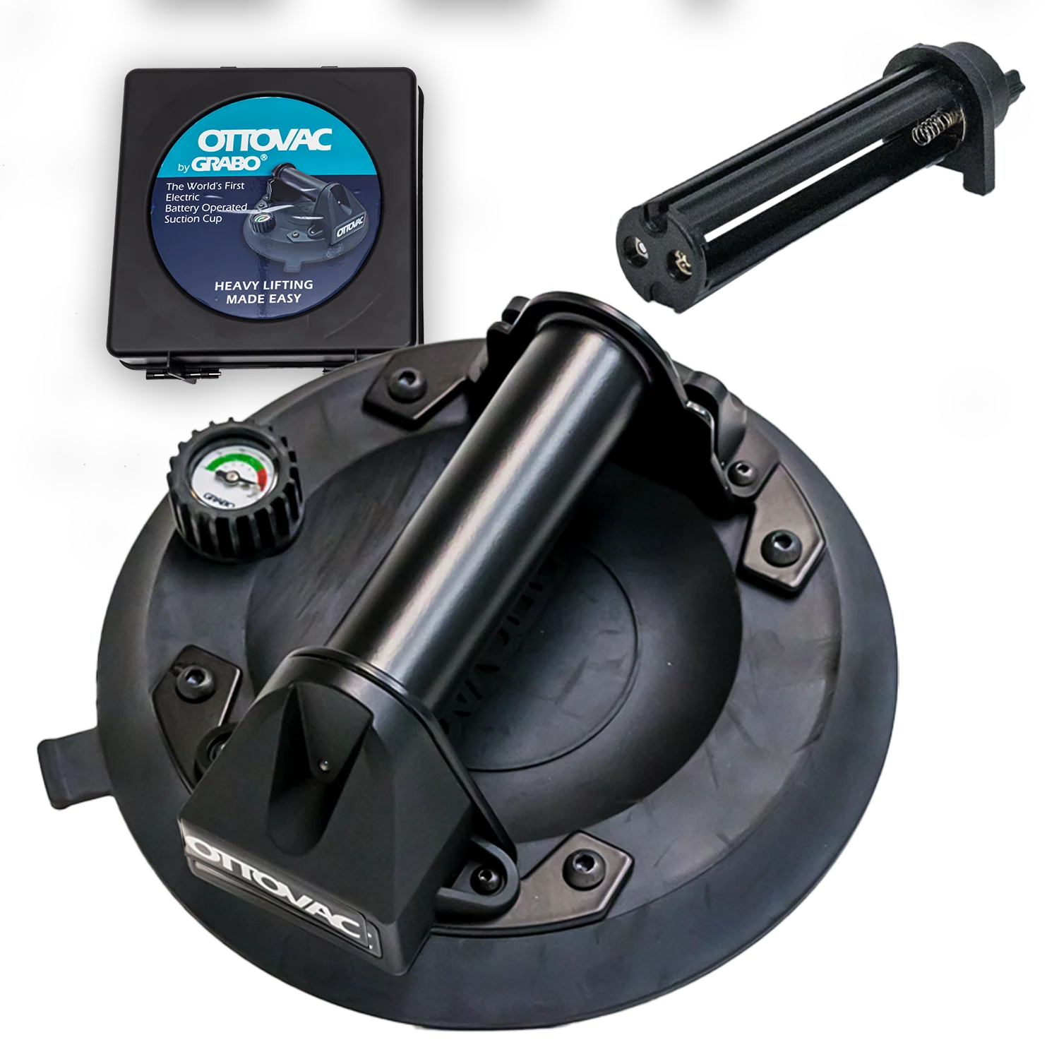 OTTOVAC V1 AA Battery Electric Vacuum Suction Cup Lifter up to 220 lb